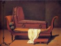 perspective madame recamier par david 1949 Rene Magritte